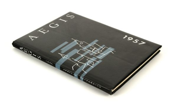 1957 Seattle University Yearbook Featuring Elgin Baylor