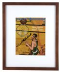 1969 John Havlicek Boston Celtics Signed Sports Illustrated Cover 14" x 17" Display - JSA 