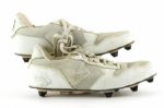 1980s Mark Murphy Green Bay Packers Game Worn Signed Cleats (Scott Waters/MEARS LOA/JSA)