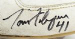 1984-86 Tom Flynn Green Bay Packers Game Worn Signed Cleats (Scott Waters/MEARS LOA/JSA)