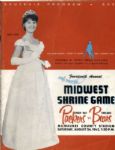 1957-88 Midwest Shrine Game Programs - Lot of 17