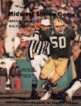 1957-88 Midwest Shrine Game Programs - Lot of 17