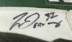 1995-98 Travis Jervey Green Bay Packers Game Worn Signed Cleats - MEARS Auction LOA & JSA 