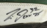 1995-98 Travis Jervey Green Bay Packers Game Worn Signed Cleats - MEARS Auction LOA & JSA 