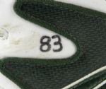 1997-99 Jeff Thomason Green Bay Packers Game Worn Signed Cleats - MEARS Auction LOA & JSA 