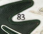 1997-99 Jeff Thomason Green Bay Packers Game Worn Signed Cleats - MEARS Auction LOA & JSA 