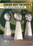 1966-98 Green Bay Packers Media Guides - Lot of 19