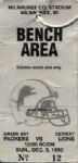 1984-2000 Green Bay Packer Sideline Passes - Lot of 148