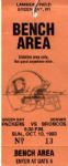 1984-2000 Green Bay Packer Sideline Passes - Lot of 148