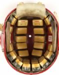1980s Kansas City Chiefs Game Worn Helmet - MEARS Auction LOA