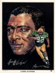 1970 Rare Regional Issue Green Bay Packer 8 x 10 Volpe Illustrations Nitschke, Wood, Williams, Aldridge, Dale, Robinson - Lot of 13