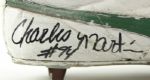 1984-87 Charles Martin Green Bay Packers Game Worn Signed Shoe (Scott Waters/MEARS LOA/JSA)