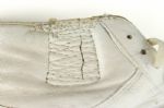 1984-87 Charles Martin Green Bay Packers Game Worn Signed Shoe (Scott Waters/MEARS LOA/JSA)