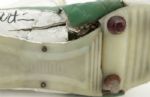 1984-87 Charles Martin Green Bay Packers Game Worn Signed Shoe (Scott Waters/MEARS LOA/JSA)