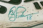 1996-99 Doug Pederson Green Bay Packers Game Worn Signed Cleats - (MEARS/JSA) 