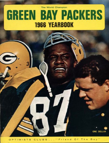 1966 World Champion Green Bay Packers Yearbook