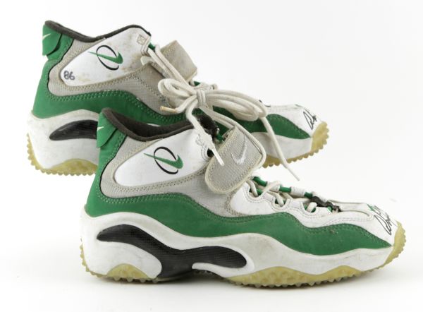 1997-98 Antonio Freeman Game Worn Signed Turf Shoes "98 Pro Bowl" - MEARS Auction LOA & JSA 