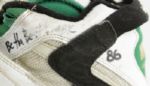 1996 Antonio Freeman Green Bay Packers Game Worn Signed Cleats Be The Best - MEARS Auction LOA & JSA 