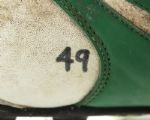 1997-98 Roell Preston Green Bay Packers Game Worn Signed Cleats - MEARS Auction LOA & JSA 