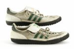 1983-84 Eddie Garcia Green Bay Packers Game Worn Cleats (Scott Waters/MEARS LOA)
