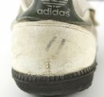 1983-84 Eddie Garcia Green Bay Packers Game Worn Cleats (Scott Waters/MEARS LOA)