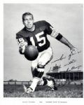 1960s Bart Starr Green Bay Packers 8" x 10" Promotional Photo w/ Facsimile Signature