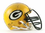 1980-85 George Cumby Green Bay Packers Game Worn Signed Helmet (Scott Waters/MEARS LOA/JSA)