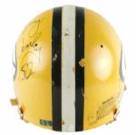 1980-85 George Cumby Green Bay Packers Game Worn Signed Helmet (Scott Waters/MEARS LOA/JSA)