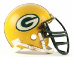 1985 Ezra Johnson Green Bay Packers Game Worn Signed Helmet (Scott Waters/MEARS LOA/JSA)