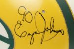 1985 Ezra Johnson Green Bay Packers Game Worn Signed Helmet (Scott Waters/MEARS LOA/JSA)