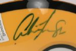 1990s Reggie White Antonio Freeman Darren Sharper Derrick Mayes & Dorsey Levens Green Bay Packers Signed Mini-Helmet - JSA 