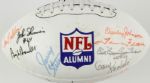 1980s-90s NFL Alumni Multi-Signed Football w/32 Sigs. Incl. Ron Kostelnik Ron Kramer Fears Boo Boom Brown - JSA 