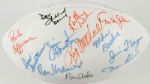 1980s-90s NFL Alumni Multi-Signed Football w/32 Sigs. Incl. Ron Kostelnik Ron Kramer Fears Boo Boom Brown - JSA 
