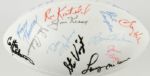 1980s-90s NFL Alumni Multi-Signed Football w/32 Sigs. Incl. Ron Kostelnik Ron Kramer Fears Boo Boom Brown - JSA 