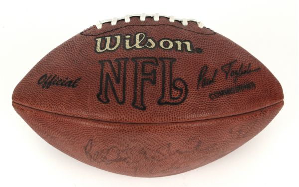 1990s Reggie White Green Bay Packers Signed ONFL (Tagliabue) Football - JSA