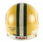 1985-88 John Dorsey Green Bay Packers Game Worn Signed Helmet (Scott Waters/MEARS LOA/JSA)