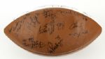 1988-90 Green Bay Packers Team-Signed Football w/30+ Sigs. - JSA 