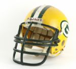 1981-84 Rich Wingo Green Bay Packers Game Worn Signed Helmet (Scott Waters/MEARS LOA/JSA)