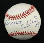 1995-2000 Bobby Hull NHL Legend Single Signed OAL (Budig) Ball - JSA
