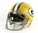 1960s (Late)-70s Green Bay Packers Game Used Suspension Helmet Signed by Fuzzy Thurston (Scott Waters/MEARS LOA/JSA)