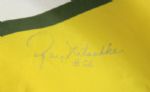 1980s-90s Ray Nitschke Jerry Kramer Frank Winters & Mark Chmura Green Bay Packers Signed 57 x 33 1/2 Flag - JSA 
