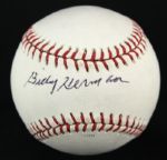 1970s Billy Herman Chicago Cubs Single Signed Dudley "Official League" Ball - JSA