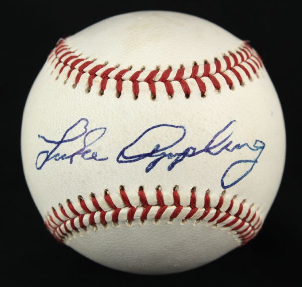 1984-91 Luke Appling Chicago White Sox Single Signed OAL (Brown) Ball - JSA