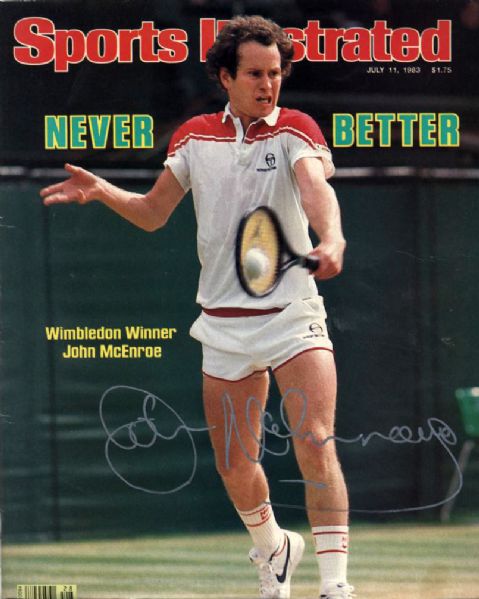 1960s-90s Signed Tennis Golf Olympic Hockey Photos McEnroe Nicklaus Borg Trevino Austin Graf Fleming - Lot of 20 (JSA)