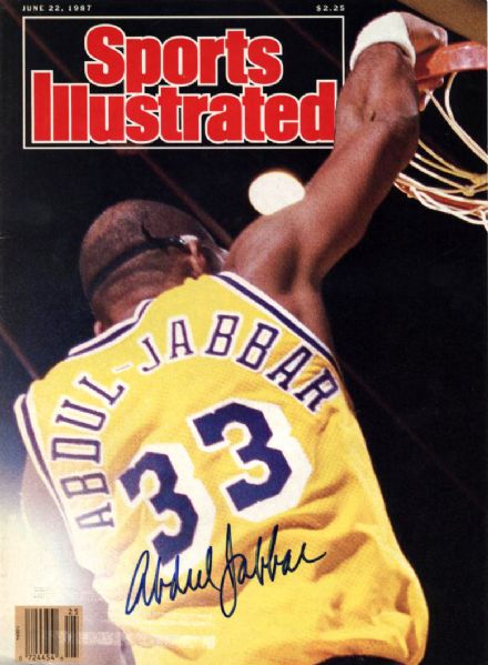 1970s-90s Signed NBA 8" x 10" Photos & Magazines Abdul Jabbar Dr. J Olajuwon Frazier Walton - Lot of 24 (JSA)