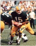 1990s Bart Starr Brett Favre Signed 8" x 10" Photo & Magazine Cover - Lot of 2 (JSA)