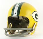 1960s Green Bay Packers Game Used Signed Suspension Helmet - Signed by Donny Anderson (Scott Waters/MEARS LOA/JSA)