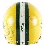 1960s Green Bay Packers Game Used Signed Suspension Helmet - Signed by Donny Anderson (Scott Waters/MEARS LOA/JSA)