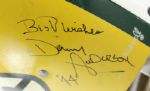 1960s Green Bay Packers Game Used Signed Suspension Helmet - Signed by Donny Anderson (Scott Waters/MEARS LOA/JSA)