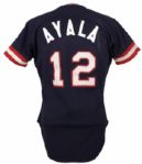 1984 & 1985 Cleveland Indians Road Jerseys (Lot of 2)